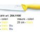 COLTELLO TRIDENTUM SCANNARE/14 CM BLU/GIALLO