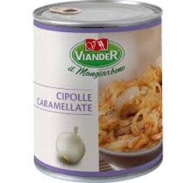 CIPOLLE CARAMELLATE IN AGRODOLCE VR  850 gr