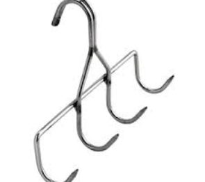 GANCIO INOX APP.PANCETTA RIVERSATO 4 PRESE