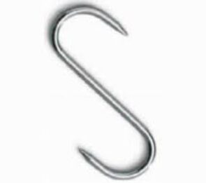 GANCIO INOX MM 160X6 10 PZ