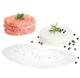 DISCO HAMBURGER CARTA FORNO Ø 130 CON FORO DA 7 MM  GR 500