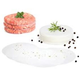 DISCO HAMBURGER CARTA FORNO Ø 130 CON FORO DA 7 MM  GR 500