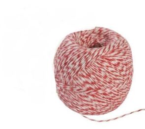 SPAGO GOMITOLI  gr.300 TIT 2/4 BIANCO ROSSO /BIANCO VERDE (per stagionati)