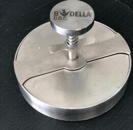 STAMPO HAMBURGATRICE MANUALE ø150 ACCIAIO INOX