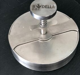 STAMPO HAMBURGATRICE MANUALE ø150 ACCIAIO INOX