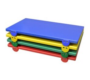 TAGLIERE PROFESSIONALE IN PEHD CMP 400X600x2 GIALLO NERO BLU  con fermi