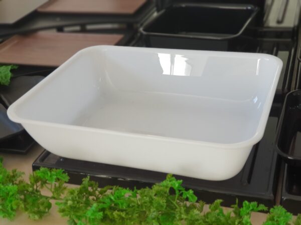 VASCHETTA METRACR BIANCA 
cm.40X30X10