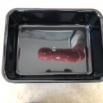 VASSOIO A4 H85 PMMA NERO 29X22X8,5