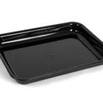 VASSOIO A4 295x220 H35 PMMA NERO