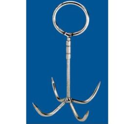 GANCI IN ACCIAIO A 4 PRESE
 ART 58 -200X6