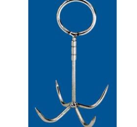 GANCI IN ACCIAIO A 4 PRESE
 ART 58 -200X6