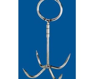 GANCI IN ACCIAIO A 4 PRESE
 ART 58 -200X6