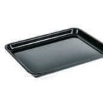 VASSOIO A7 H35 PMMA NERO 360x220x35 H mm