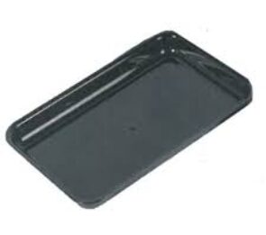 VASSOIO A5 H 35 PMMA  NERO 440X29