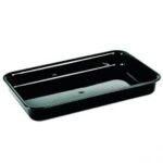 VASSOIO A7 H26 PMMA NERO 360x220x26 H mm