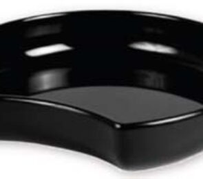 BACINELLA MEZZA LUNA &oslash;300 mm.60h COLORE NERO