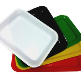 PIATTO METACRILATO P4424 BIANCO mm.435X232X27