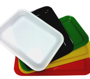 PIATTO METACRILATO P4424 BIANCO mm.435X232X27