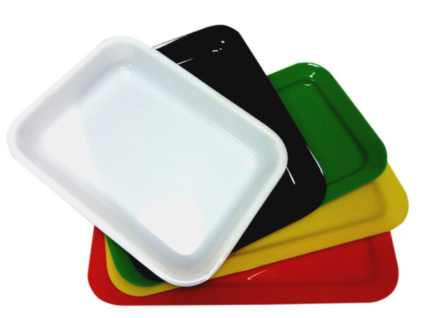 PIATTO METACRILATO P4424 BIANCO mm.435X232X27