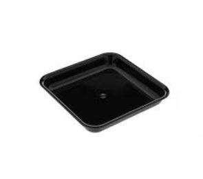 VASSOIO A6 H3,5 IO A6 H50 PMMA NERO 220x220x85 H mm