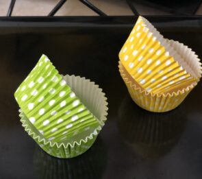 PIROTTINO ROTOND 130/40 CUPCAKE POIS VERDE