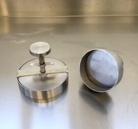 HAMBURGATRICE MANUALE IN ACCIAIO Ø 70 MM