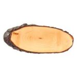 TAGLIERE OVALE IN LEGNO 50X18
