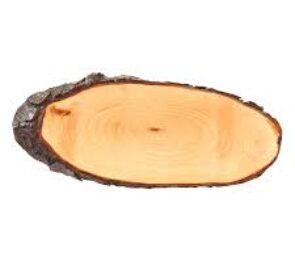 TAGLIERE OVALE IN LEGNO 50X18