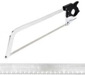 SEGHETTO MANUALE ACCIAIO INOX 18/8 A FISSAGGIO RAPIDO cm 45