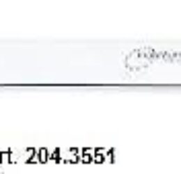 COLTELLO  TRIDENTUM FORMAGGIO cm.42 PUNTA QUADRATA GIALLO