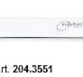 COLTELLO  TRIDENTUM FORMAGGIO cm.42 PUNTA QUADRATA GIALLO