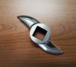 COLTELLO TRITACARNE INOX 2 ALI