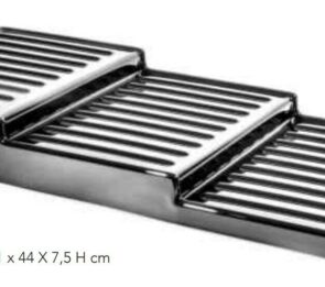 ALZATA DA BANCO A TRE LIVELLI  810X400 COLORE NERO