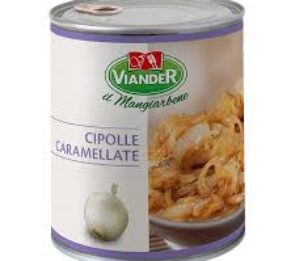 CIPOLLE CARAMELLATE IN AGRODOLCE VR  850 gr