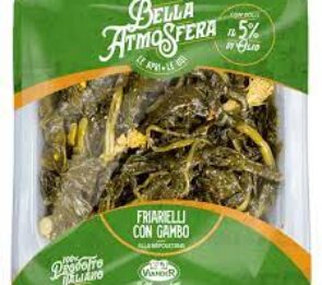 BELLA ATMOSFERA : FRIARIELLI ALLA NAPOLETANA CON GAMBO PESO NETTO 950 GR