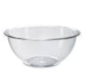 INSALATIERA CRISTAL CM 40 TRASPARENTE