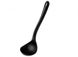 MESTOLO FORATO NERO CM 35 NYLON NERO