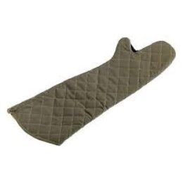 GUANTI DA FORNO PROFESSIONALE 
220° COLORE VERDE MIS. 61 CM