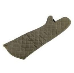 GUANTI DA FORNO PROFESSIONALE 
220° COLORE VERDE MIS. 61 CM