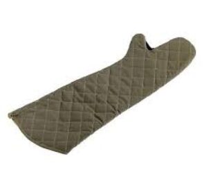 GUANTI DA FORNO PROFESSIONALE 
220&deg;C ~  COLORE VERDE MIS. 61 CM