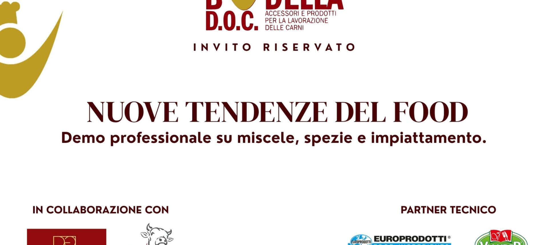 Demo 23 ottobre Nuove tendenze del food