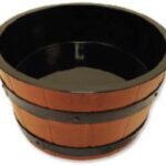 VASSOIO MEZZA LUNA ALLUNGATA NERO L248XH80MM