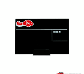 SEGNAPREZZO macelleria CON AGO INOX + CLIP pz .25